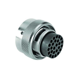 26 Position Circular Connector Plug Housing Free Hanging (In-Line) Coupling Nut - Amphenol Sine Systems Corp (1)