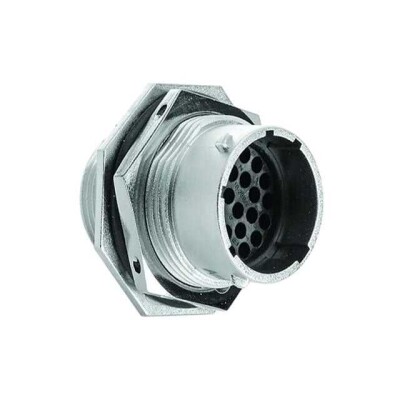 26 Position Circular Connector Receptacle Housing Panel Mount - 1