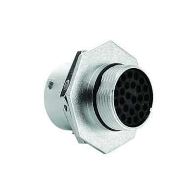 26 Position Circular Connector Receptacle Housing Panel Mount - 2