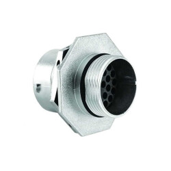 26 Position Circular Connector Receptacle Housing Panel Mount - Amphenol Sine Systems Corp (1)