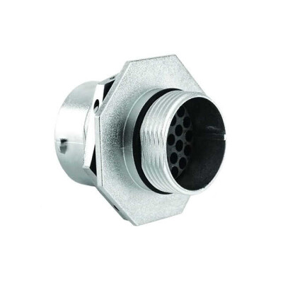 26 Position Circular Connector Receptacle Housing Panel Mount - 2