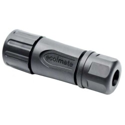 6 Position Circular Connector Plug Housing Free Hanging (In-Line) Backshell, Coupling Nut - Amphenol Sine Systems Corp