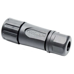 6 Position Circular Connector Plug Housing Free Hanging (In-Line) Backshell, Coupling Nut - Amphenol Sine Systems Corp