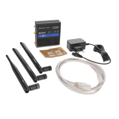 4G/3G/2G 802.11b/g/n, ARP, DHCP, DNS, FTP, HTTP, HTTPS, ICMP, IPv4, IPv6, MQTT, NTP, PPP, PPPoE, SMPP, SMTP, SNMP, SSH, SSL v3, TCP, Telnet Client, TLS, UDP, UPNP, VRRP, WOL Router Ethernet, LAN, RJ-45, WAN - 1