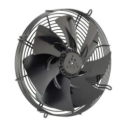 Fan Tubeaxial 230VAC Round - 400mm Dia Ball 1556.0 CFM (43.57m³/min) 2 Wire Leads - 1