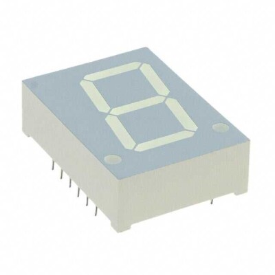 Display Modules - LED Character and Numeric Red 7-Segment 1 Character Common Anode 2V 20mA 1.091