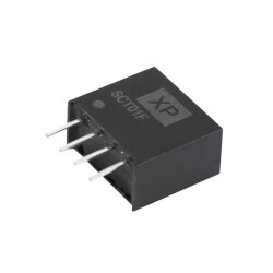 Isolated Module DC DC Converter 1 Output 15V 67mA 4.5V - 5.5V Input - XP Power