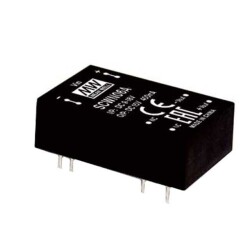Isolated Module DC DC Converter 1 Output 12V 500mA 9V - 18V Input - MEAN WELL USA Inc.