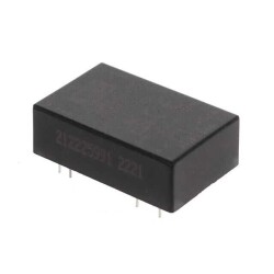 Isolated Module DC DC Converter 1 Output 15V 400mA 9V - 18V Input - 1