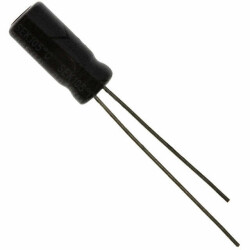 1 µF 100 V Aluminum Electrolytic Capacitors Radial, Can 132.7Ohm 2000 Hrs @ 105°C - Cornell Dubilier Knowles (1)