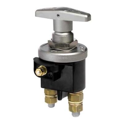 Selector Switch 2 Position SPST 250A (DC) Panel Mount - 1