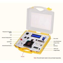 All-in-one Starter Kit for Micro:bit with Common Board design: 13 Modules and 21 Lessons - 4
