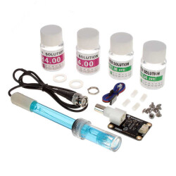 Gravity: Lab Grade Analog pH Sensor Kit for Arduino / Raspberry Pi (with Calibration Solutions) - DFRobot