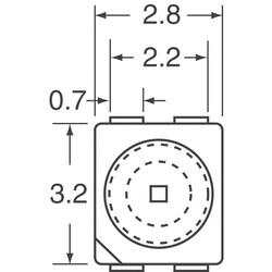 Infrared (IR) Emitter 860nm 1.5V 100mA 110mW/sr @ 100mA 30° 4-PLCC - OSRAM Opto Semiconductors Inc. (1)