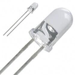 Infrared (IR) Emitter 860nm 1.5V 100mA 1100mW/sr @ 100mA 6° Radial - ams-OSRAM USA INC.
