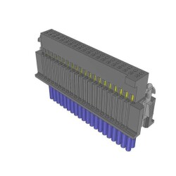 40 Position Cable Assembly Rectangular Socket to Individual Wire Leads 0.833' (254.00mm, 10.00