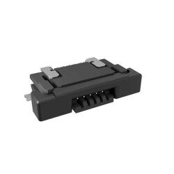 5 Position FFC, FPC Connector Contacts, Bottom 0.020