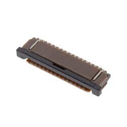 15 Position FPC Connector Contacts, Bottom 0.039