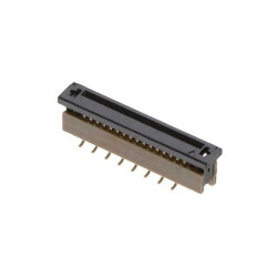 16 Position FPC Connector Contacts, Vertical - 1 Sided 0.039