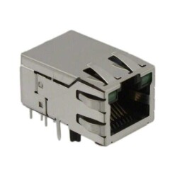 1 Port RJ45 Through Hole 10/100 Base-T, AutoMDIX, Power over Ethernet (PoE) - Bel Fuse Inc.