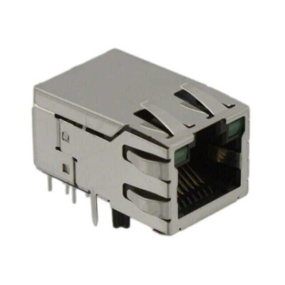 1 Port RJ45 Through Hole 10/100 Base-T, AutoMDIX, Power over Ethernet (PoE) - 1