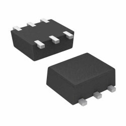 Mosfet Array 20V 485mA, 370mA 250mW Surface Mount SC-89 (SOT-563F) - 1