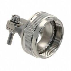 Silver Connector Cable Clamp 19 - Amphenol PCD