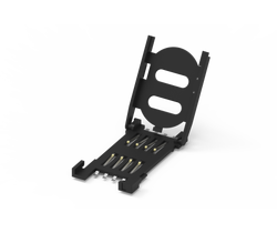 SIM Card Socket Plastic Hinge Type , 8Pin - 2