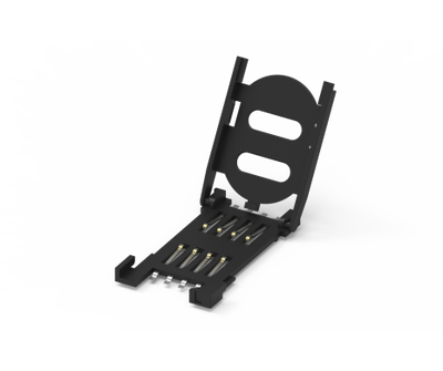 SIM Card Socket Plastic Hinge Type , 8Pin - 2