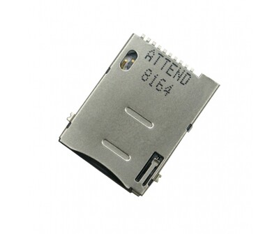 SIM Card Socket Push-Push Type 8+2 Pin - 1