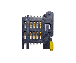 SIM Card Socket w/Tray, 6 Pin w/switch - 1