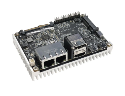 Single Board Computers A stackable SBC with Rockchip RK3588 SoC in Pico-ITX form-factor. 4 GB of RAM and 32 GB of memory. - 1