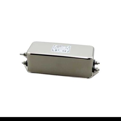 Single Phase EMC/EMI Line Filter 10 A 250V 250V DC ~ 400Hz Two Stage Threaded Post (M4) - 1