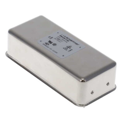 Single Phase EMC/EMI Line Filter 1 A 250V DC ~ 400Hz Two Stage PC Pins - 1