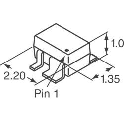 RF Mosfet 3 V 20 mA 2.4GHz 15.5dB 10.5dBm SC-70-4 - Skyworks Solutions Inc. (1)