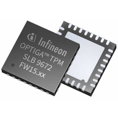 32-Bit OPTIGA™ TPM Trusted Platform Module (TPM) Microcontroller IC NVM (51kB) 32-UFQFN Exposed Pad - 1