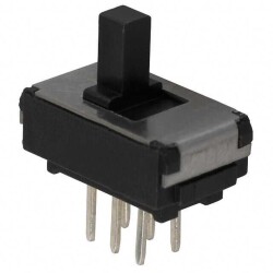 Slide Switch DPDT Through Hole - E-Switch