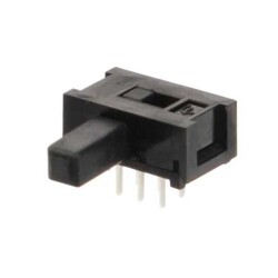 Slide Switch DPDT Through Hole, Right Angle - Knitter-Switch