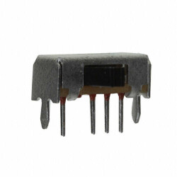 Slide Switch SP3T Through Hole, Right Angle - C&K