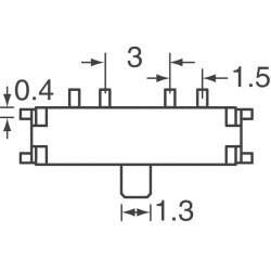 Slide Switch SP3T Surface Mount, Right Angle - 2