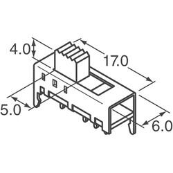 Slide Switch SP3T Through Hole - 2