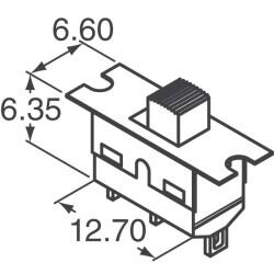 Slide Switch SPDT Panel Mount - 3