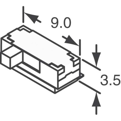Slide Switch SPDT Surface Mount, Right Angle - 2