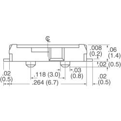 Slide Switch SPDT Surface Mount, Right Angle - 2