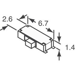 Slide Switch SPDT Surface Mount, Right Angle - C&K (1)