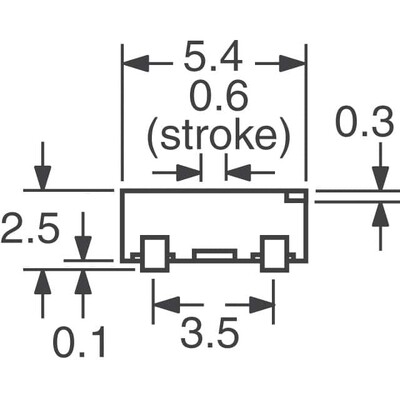 Slide Switch SPDT Surface Mount - 3