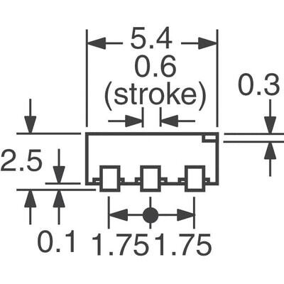 Slide Switch SPDT x 2 Surface Mount - 2