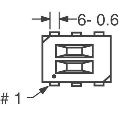 Slide Switch SPDT x 2 Surface Mount - 3