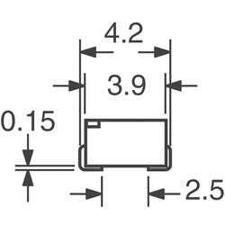 Slide Switch SPDT x 2 Surface Mount - 4