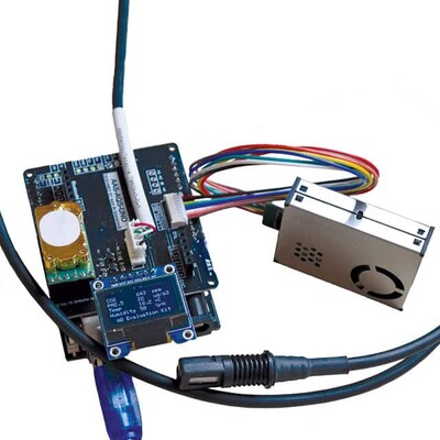 SM-UART-04L - Indoor Air Quality (IAQ) Sensor Evaluation Board - 1